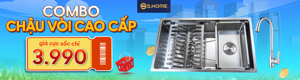 Combo Chậu Vòi cao cấp chỉ 3990k